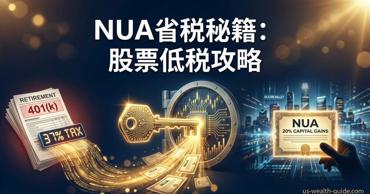 NUA净未实现增值策略 — 401(k)雇主股票省税指南