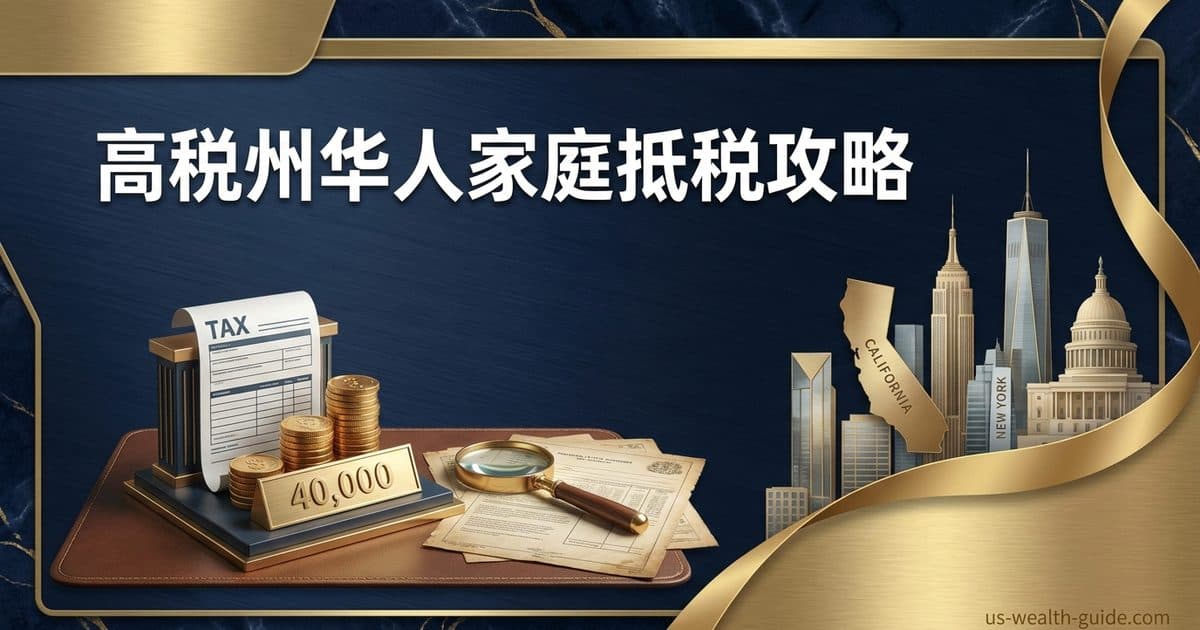 OBBBA SALT 抵扣上限涨到 $40,000:高税率州华人家庭 2026 实战规划 — 美国高净财务指南博客封面图