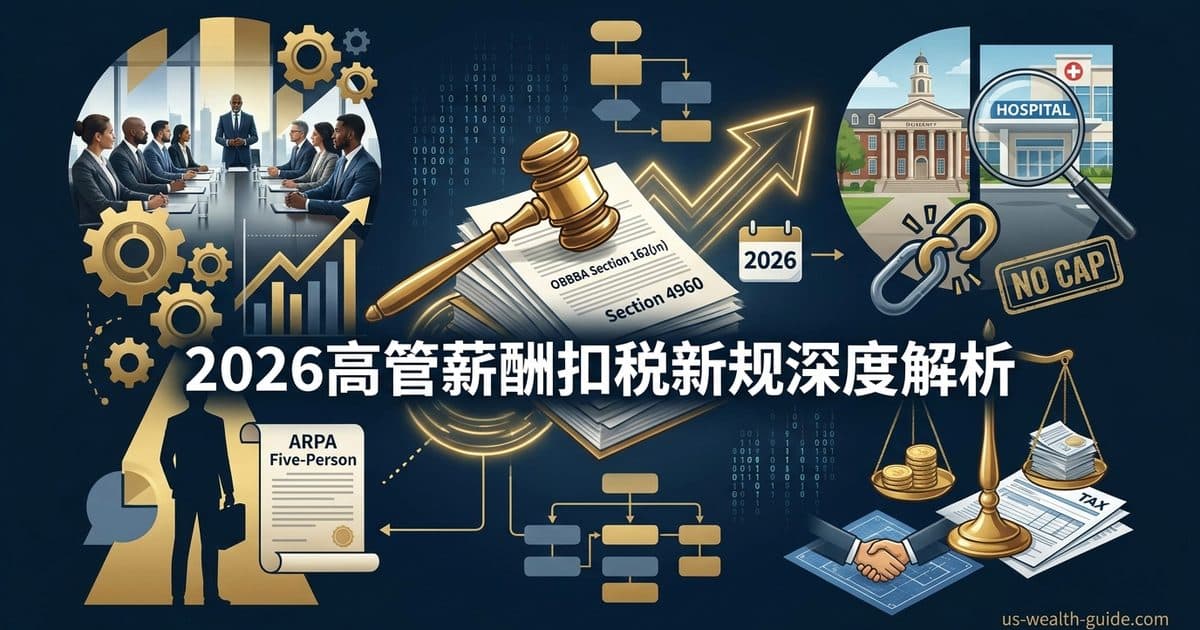 OBBBA Section 162(m)与4960:2026年上市公司与非营利机构高管薪酬扣税新规深度解析 — 美国高净财务指南博客封面图