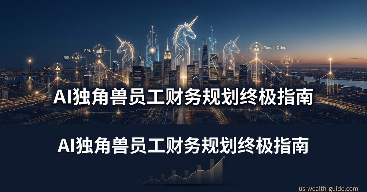 OpenAI/Anthropic员工股权上市前财务规划:PPU、RSU、ISO、Tender Offer、AMT——AI独角兽员工的终极行动清单 — 美国高净财务指南博客封面图