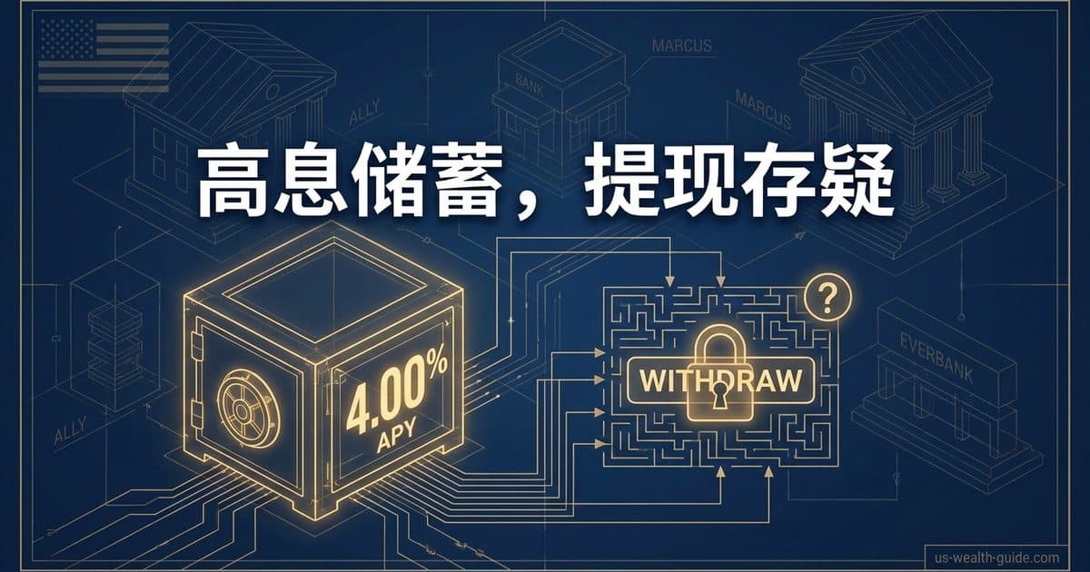Openbank (Santander) 高息储蓄评测 2026:4.00% APY 全美前三,但提现体验令人担忧? — 美国高净财务指南博客封面图