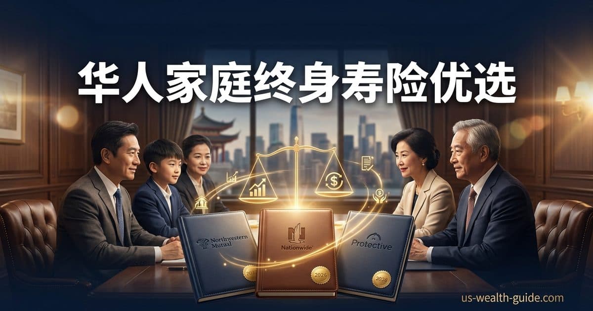 2026 永久寿险三选一:Northwestern Mutual Whole Life Plus vs Nationwide IUL Accumulator II vs Protective Lifetime Assurance UL 哪种最适合华人高净值家庭? — 美国高净财务指南博客封面图