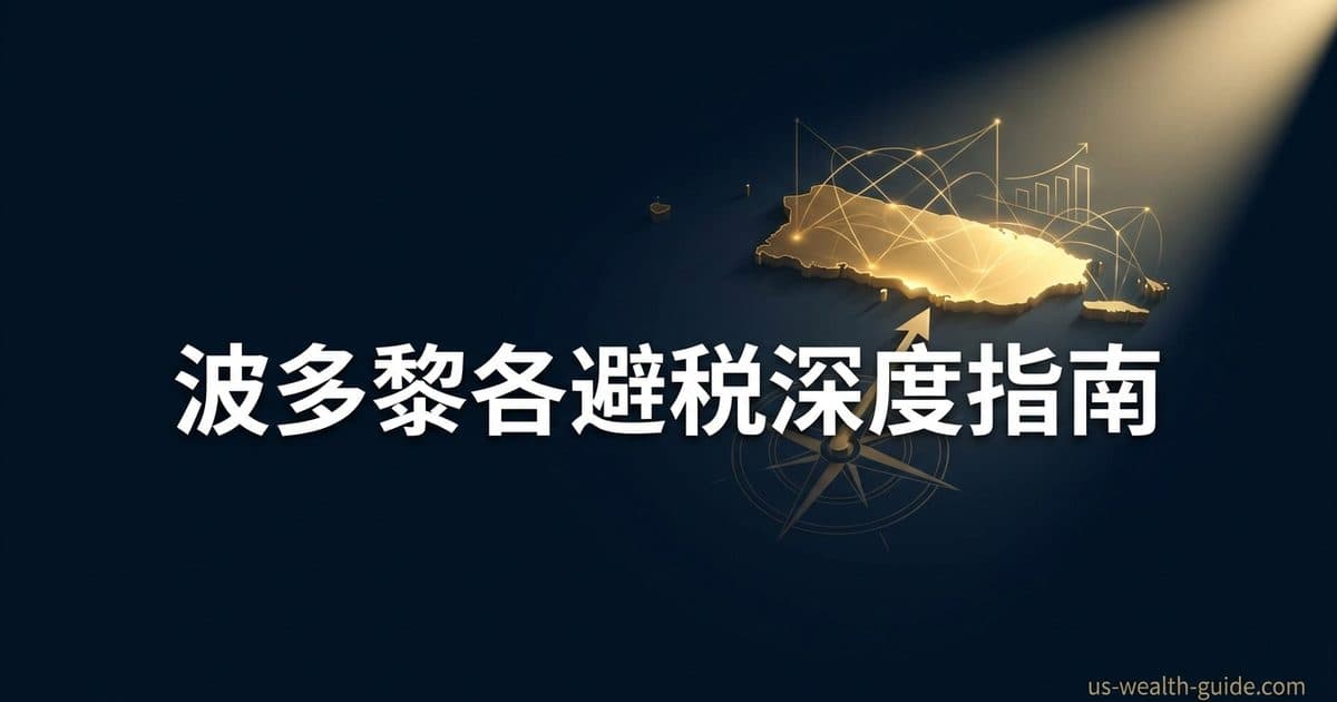 波多黎各 Act 60 搬家省税深度指南:美国公民高净值华人如何合法将资本利得税率降到 0%-4% — 美国高净财务指南博客封面图
