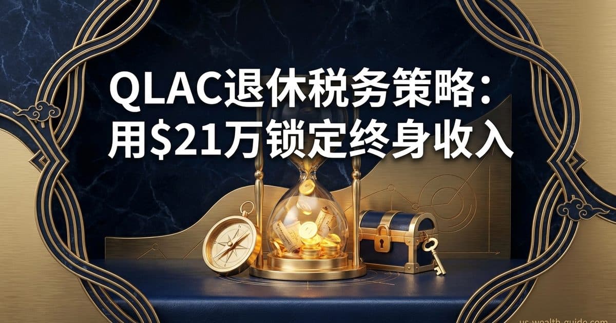 QLAC合格长寿年金:华人退休族用$210,000延迟RMD、锁定终身收入的实战策略 — 美国高净财务指南博客封面图