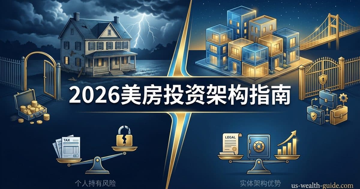 房产投资实体架构对比:个人、LLC、S-Corp、信托的优劣势