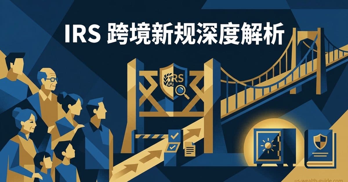 2026 IRS 跨境汇款税拟议法规深度解析:4个月实操经验、避坑清单与华人家庭合规指南 — 美国高净财务指南博客封面图