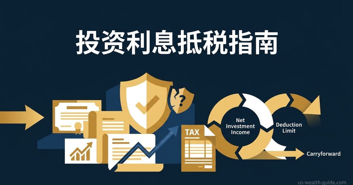 借钱投资利息能抵税吗?§163(d) 投资利息扣除与 Form 4952:margin loan 和投资贷款利息的上限、净投资收入、资本利得选择权,及 2026 OBBBA 新增逐项扣除限制 — 美国高净财务指南博客封面图