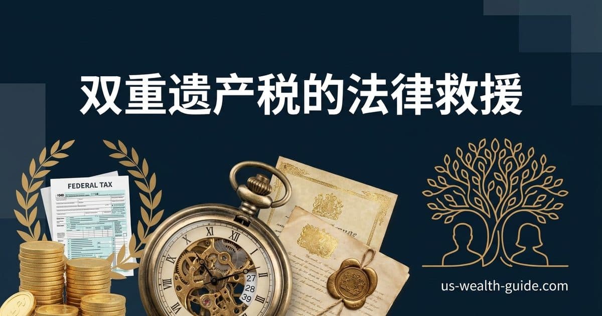 §2013 先前转让税抵免:缓解连续身故双重课税、配偶婚姻扣除陷阱与 Schedule Q 申报实务 — 美国高净财务指南博客封面图