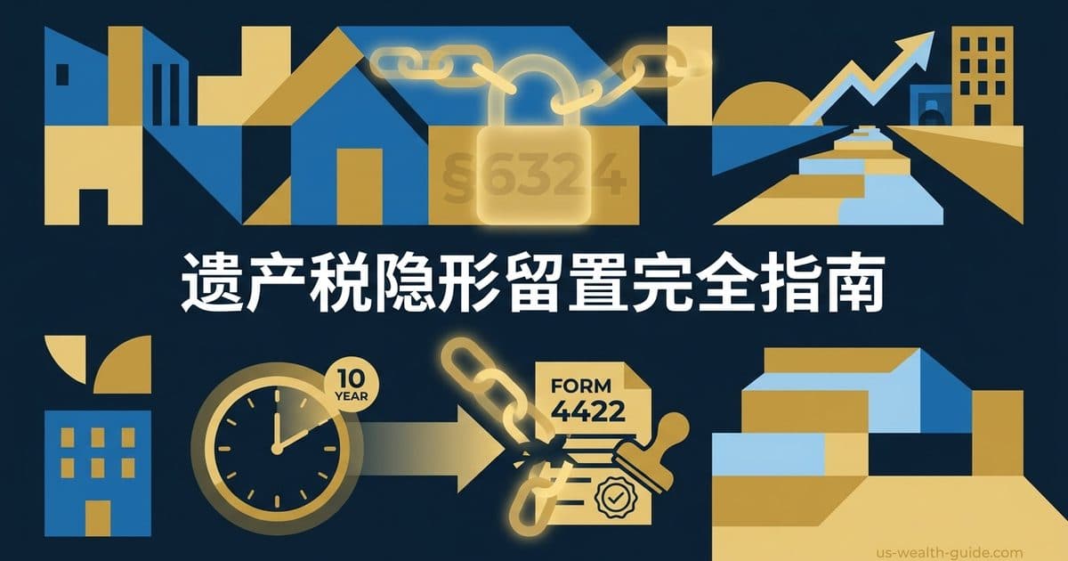 §6324 联邦遗产税留置权完全指南:死亡即自动设立 10 年“隐形留置”,如何用 Form 4422 顺利过户不动产 — 美国高净财务指南博客封面图