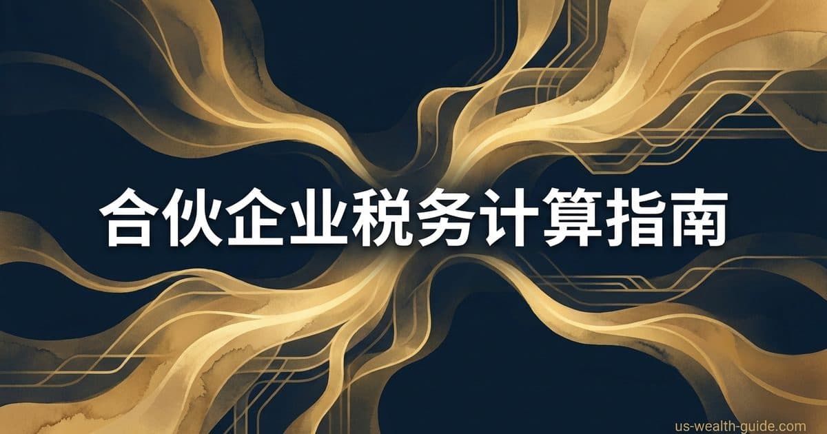 IRC §702 与 §703 合伙企业应税所得计算与单独列示项目指南(2026):八类法定项目、§1.702-1(a)(8) 法规清单、§703(a) 禁扣项与 §703(b) 选举归属 — 美国高净财务指南博客封面图
