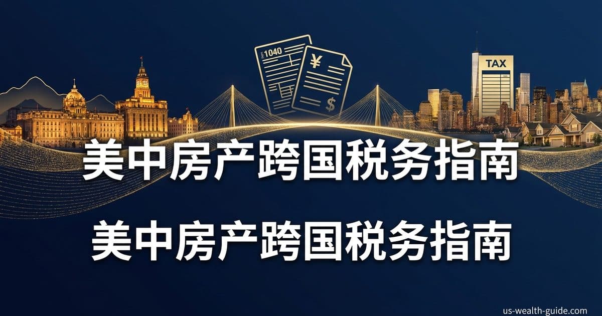 中国大陆房产与美国税务完全指南:美国税务居民持有、出租、出售、继承大陆房产的Schedule E申报、折旧年限、§988外汇利得层、§1031换房硬边界与中国个税Form 1116抵免实操 — 美国高净财务指南博客封面图