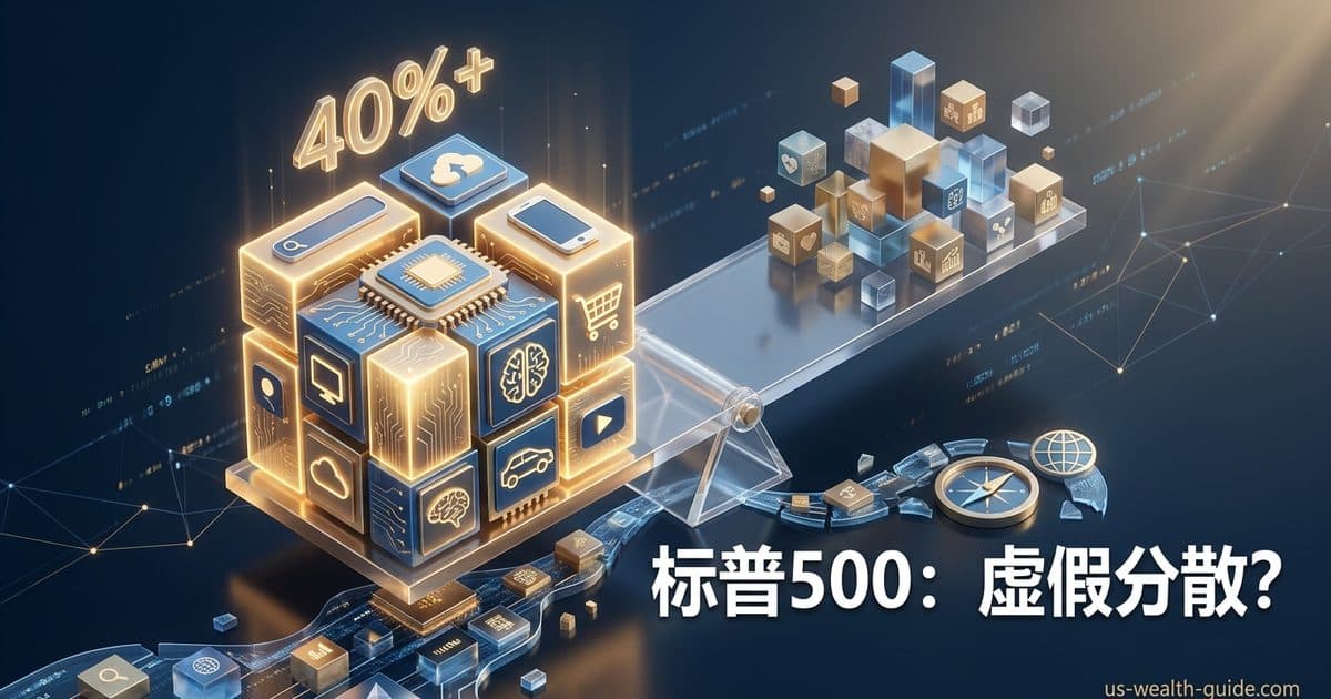 S&P 500 集中度风险:你的指数基金真的分散了吗? — 美国高净财务指南博客封面图
