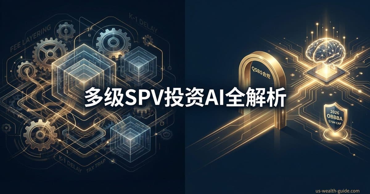 多级SPV参与AI一级市场投资全攻略:SPV嵌套、费用叠加、税务陷阱与QSBS合规——华人投资者必读 — 美国高净财务指南博客封面图