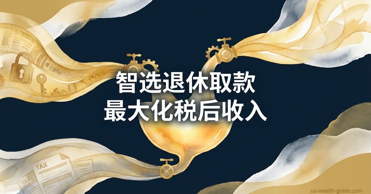2026年退休账户提款顺序优化 — 美国华人退休规划策略