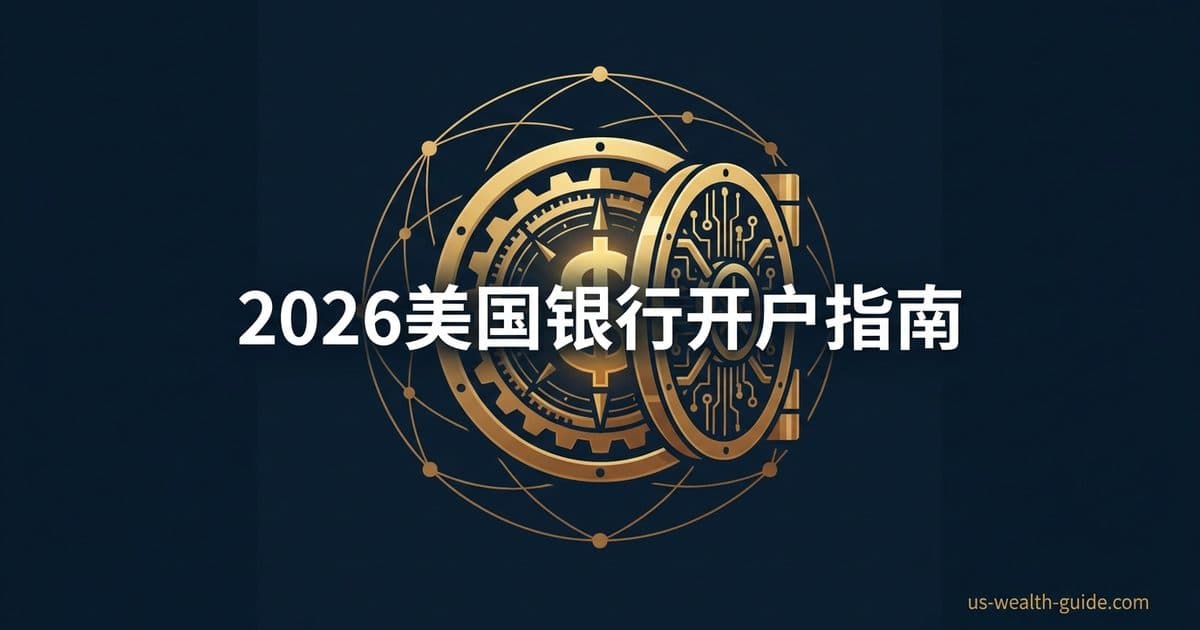 美国银行体系完全指南:支票、储蓄、货币市场、CD 与 FDIC 保险,华人开户必读 — 美国高净财务指南博客封面图