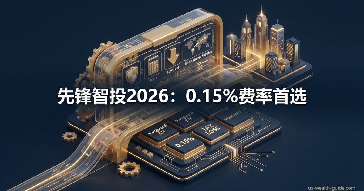 Vanguard Digital Advisor 智能投顾深度评测 2026:0.15% 超低费率、$100 门槛,华人长期投资者首选? — 美国高净财务指南博客封面图