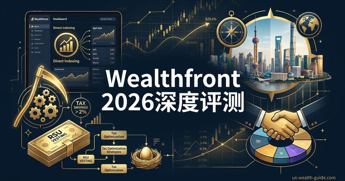 Wealthfront 深度评测 2026:费用、直接索引、税损收割与华人投资者适用性全面解析 — 美国高净财务指南博客封面图