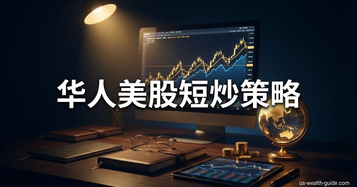 美股短线交易策略指南展示K线图表、技术指标与三种交易模式对比:日内交易、波段交易和超短线交易