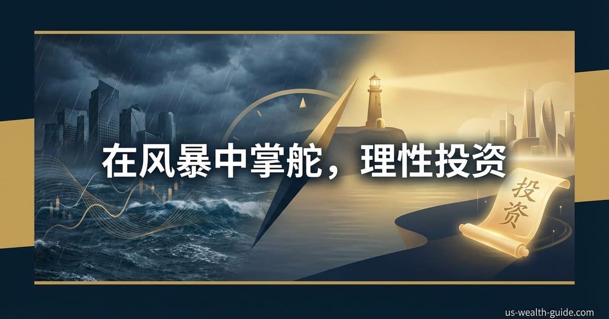 在股市风暴中保持理性:美国高净值人群的长期投资心法与行动策略 — 美国高净财务指南博客封面图