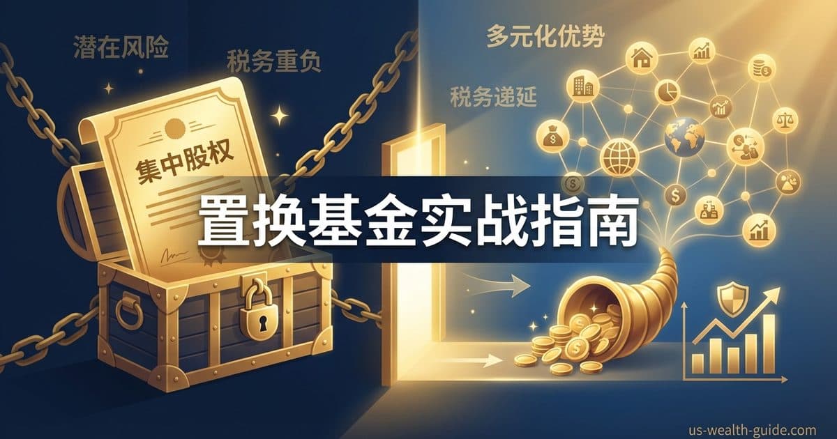 置换基金/互换基金 (Exchange Fund / Swap Fund) 深度解析与实战指南 — 美国高净财务指南博客封面图
