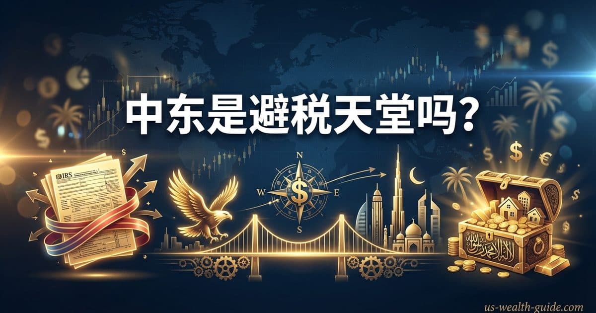中东真是避税天堂吗?美国华人高净值家庭跨国资产配置指南 — 美国高净财务指南博客封面图