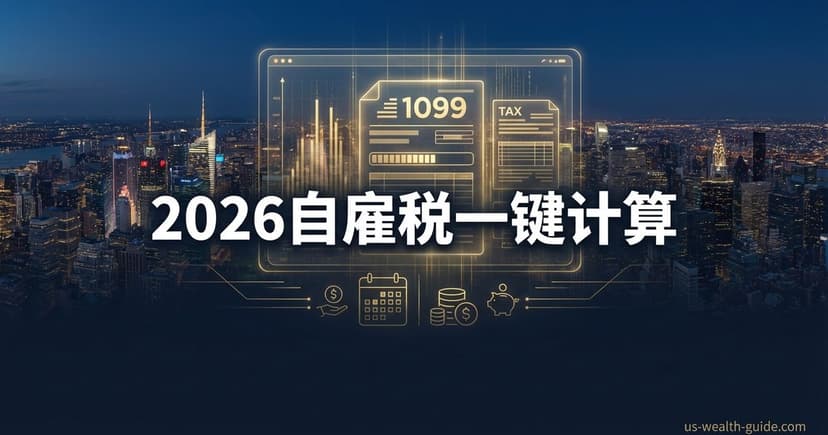 1099自雇税计算器 — 自雇税·QBI扣除·季度预缴·退休节税