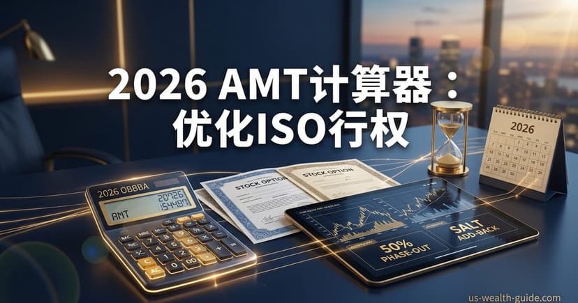 AMT替代最低税计算器 — OBBBA新规·ISO行权·AMT安全区分析
