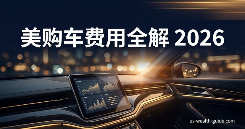 美国买车费用计算器 — 落地价·车贷·总费用一键计算