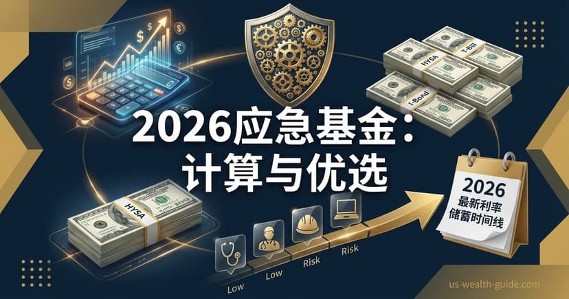 美国应急基金计算器 — 紧急备用金·HYSA·储蓄计划