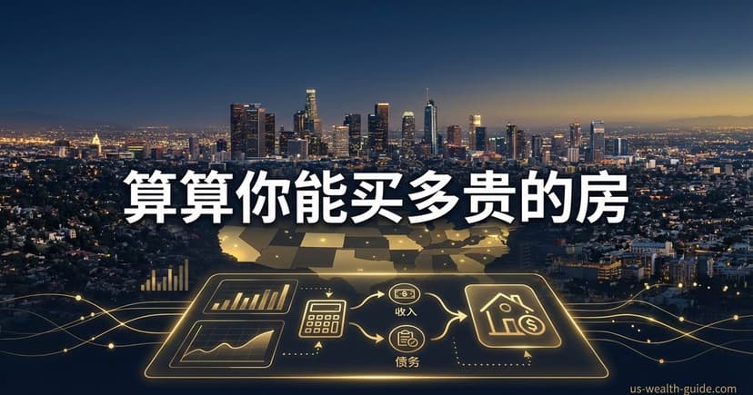美国房屋可负担能力计算器 — 年收入能买多少钱的房