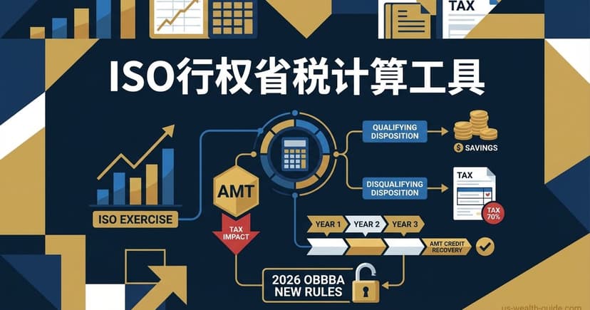 ISO股票期权税务计算器 — AMT分析·最优行权·QD vs DD对比