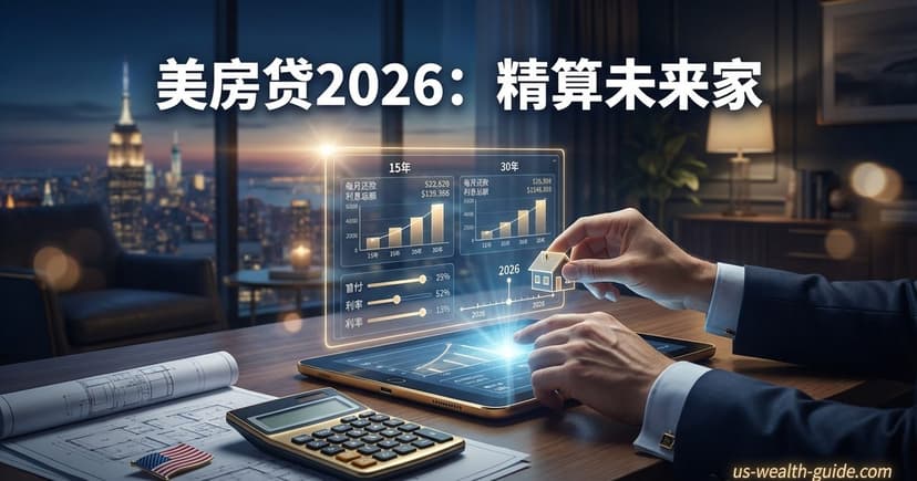 美国房贷计算器 — 月供、利息、还款计划一键计算