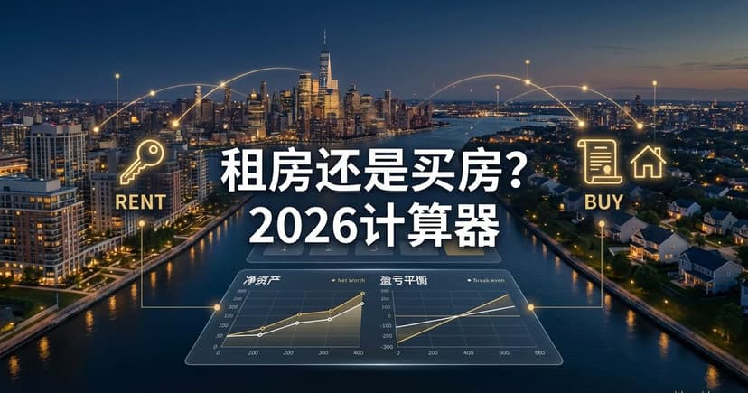 租房还是买房计算器 — 租买对比·盈亏分析·一键决策