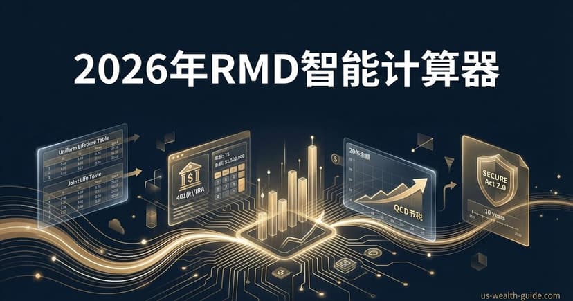 RMD最低分配额计算器 — IRA/401(k)退休账户必须提取金额