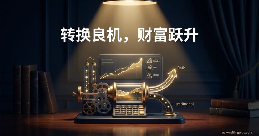 Roth IRA转换计算器 — 转换税费·税档填充·盈亏平衡一键计算