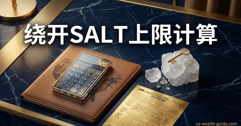 SALT突破计算器 2026 — PTE穿透实体选举绕开SALT上限节税对比