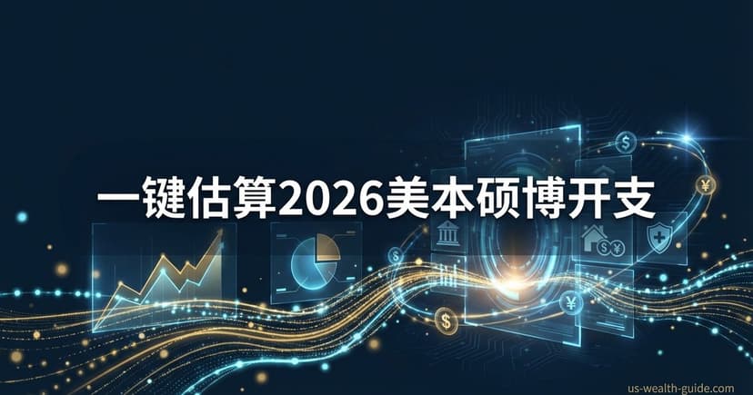 美国留学费用计算器 — 学费·生活费·总预算一键计算