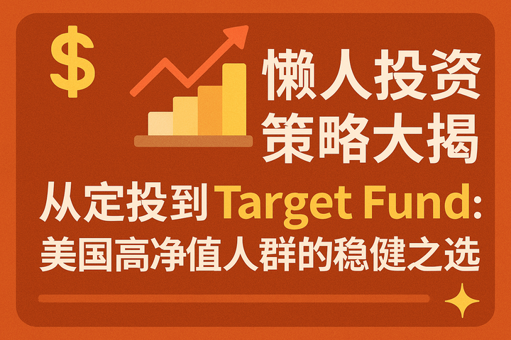 【懒人投资策略大揭秘】从定投（Dollar Cost Averaging）到 Target Fund：美国高净值人群的稳健之选