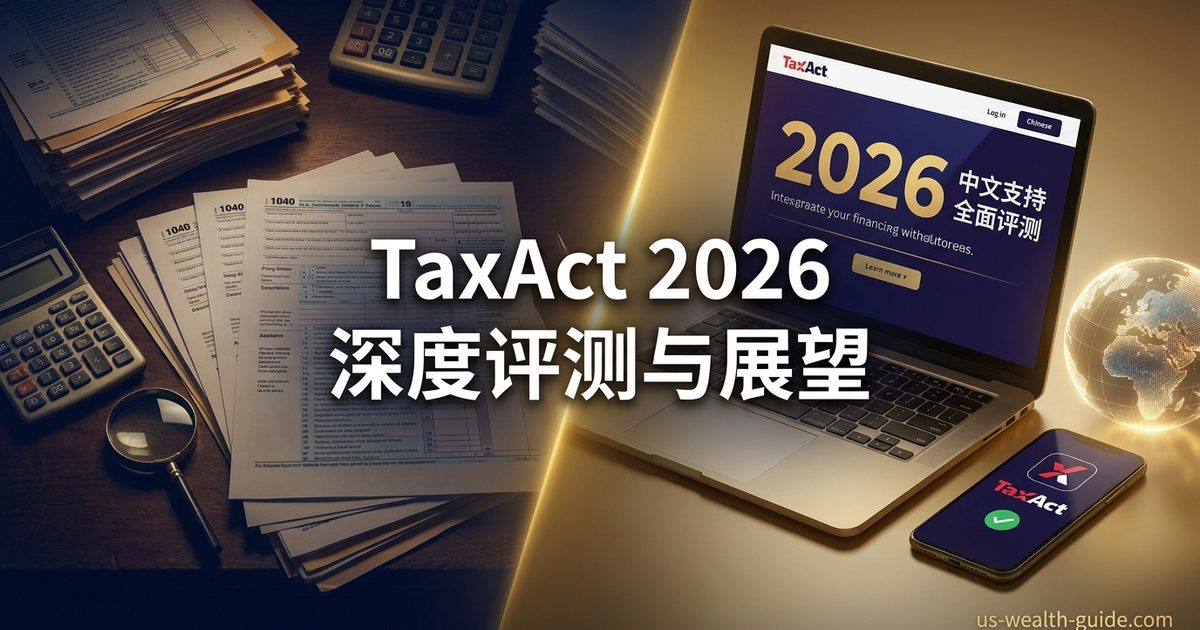 TaxAct 评测 2026｜报税软件·价格·Xpert Full Service·华人适用 | 美国高净财务指南